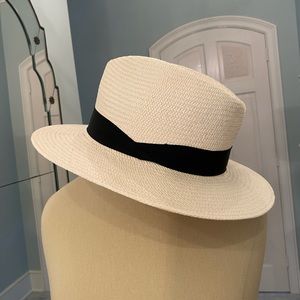 Rag & Bone Panama hat with Black